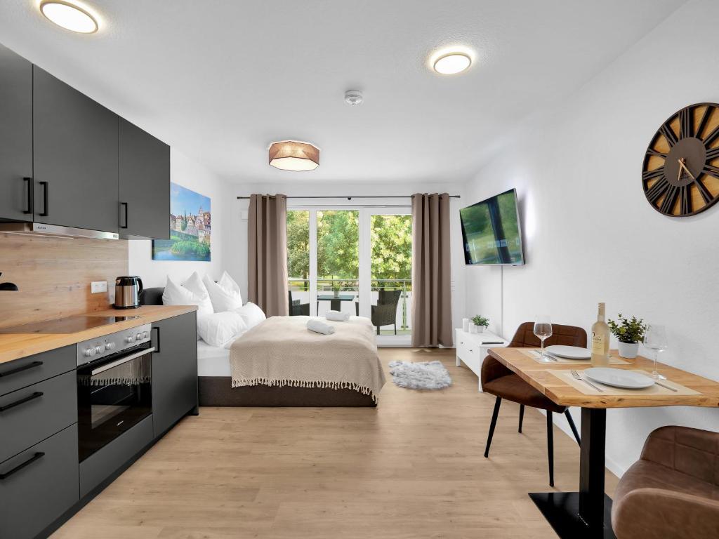Inhome Studio Apartment - Kueche - Parken - Tv Schwäbisch Hall Buitenkant foto