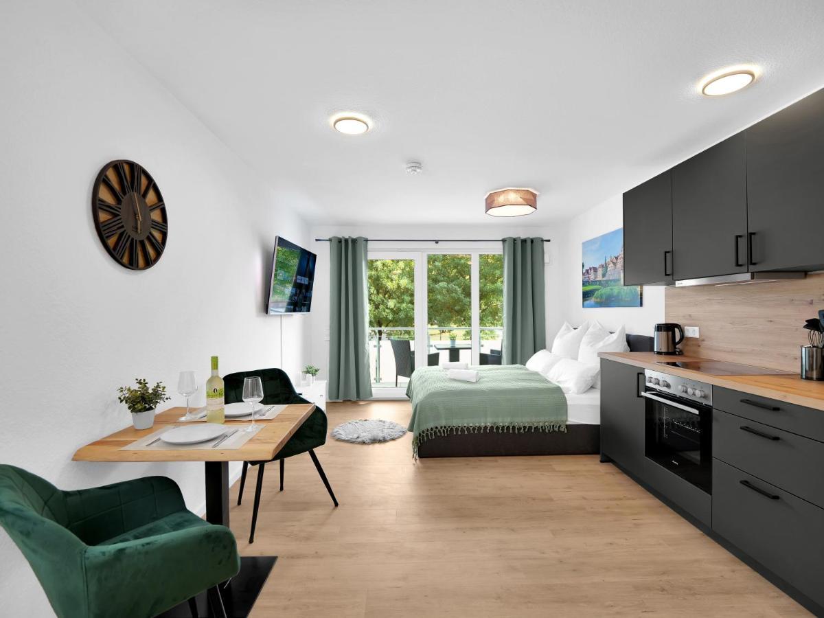 Inhome Studio Apartment - Kueche - Parken - Tv Schwäbisch Hall Buitenkant foto