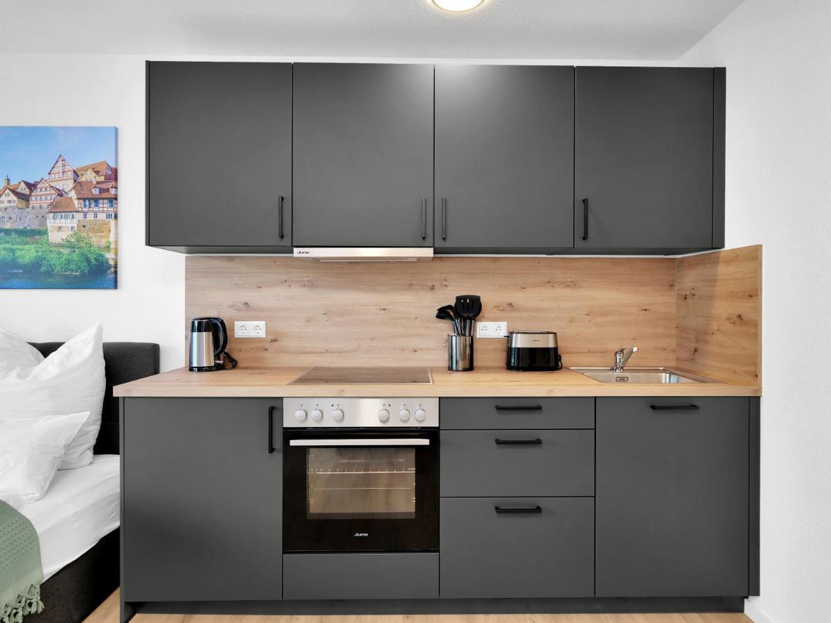Inhome Studio Apartment - Kueche - Parken - Tv Schwäbisch Hall Buitenkant foto
