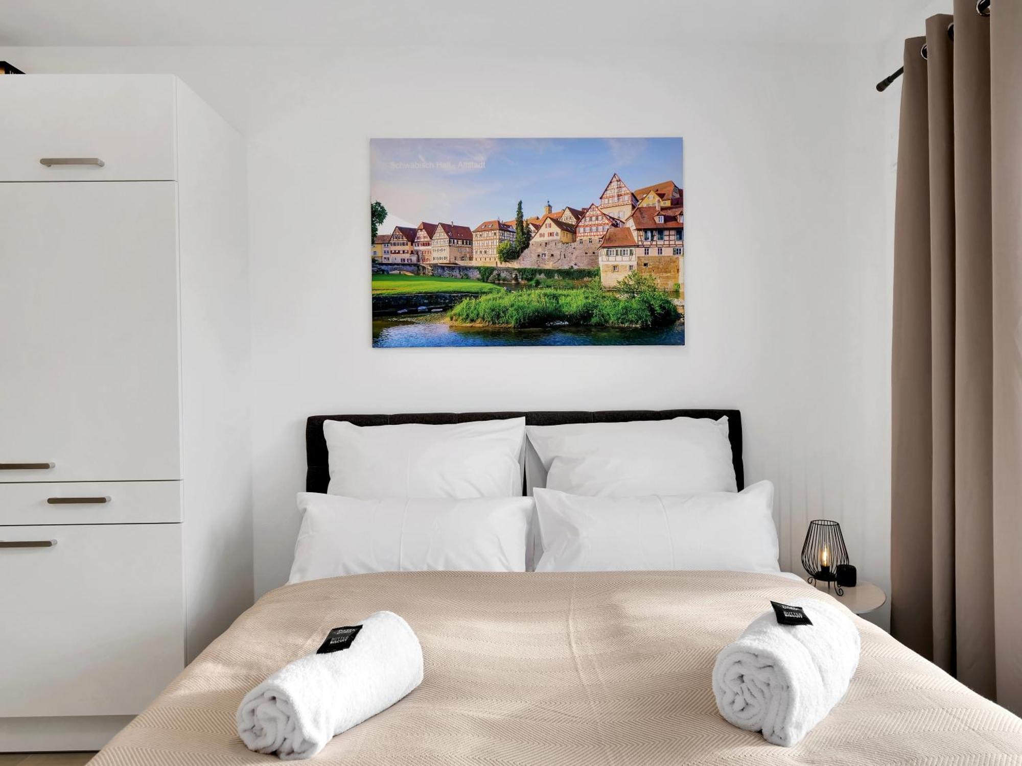 Inhome Studio Apartment - Kueche - Parken - Tv Schwäbisch Hall Buitenkant foto