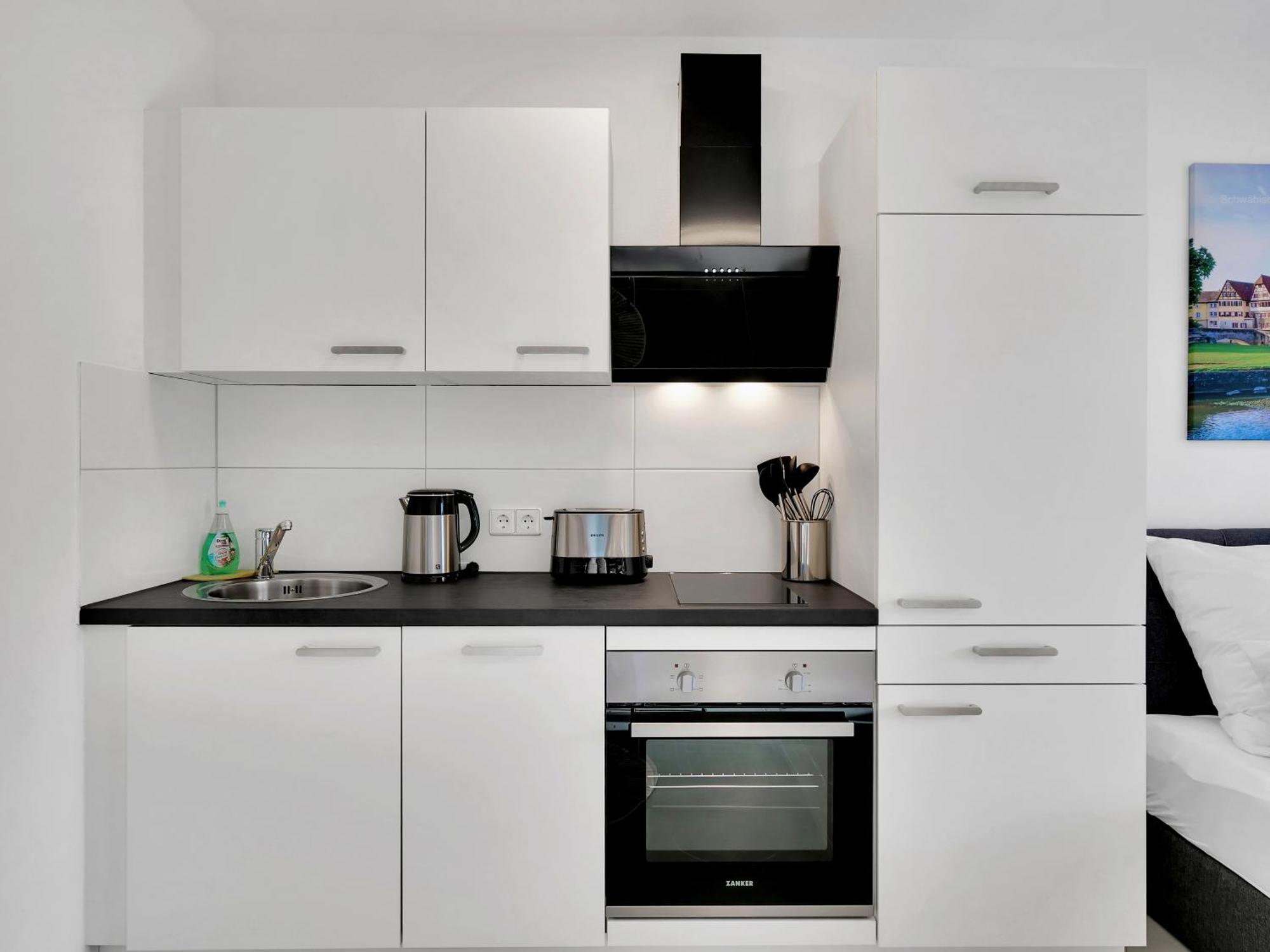 Inhome Studio Apartment - Kueche - Parken - Tv Schwäbisch Hall Buitenkant foto